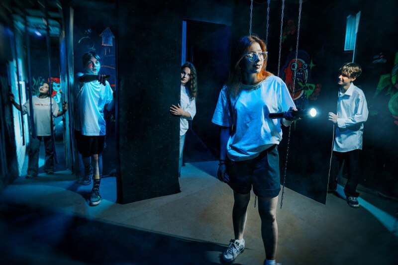 Прятки в лабиринте